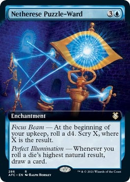 Image for Netherese Puzzle-Ward (Extended Art) (286) [Commander: Adventures in the Forgotten Realms]