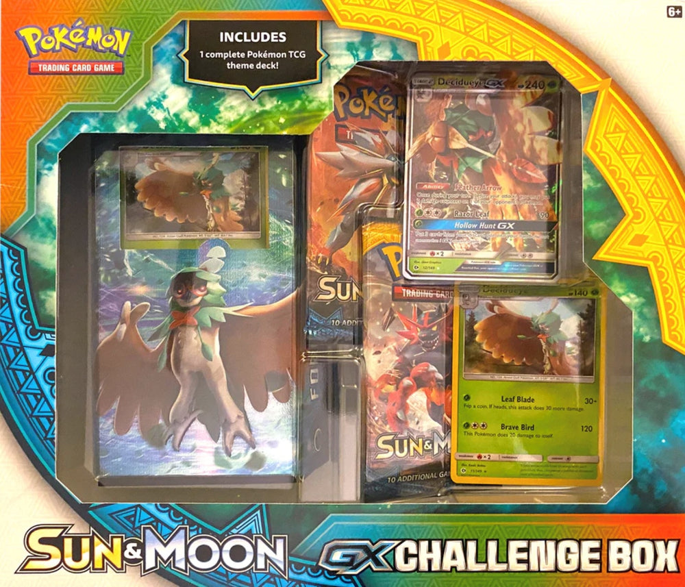 Image for Sun & Moon GX Challenge Box [Decidueye] [SM Base Set]