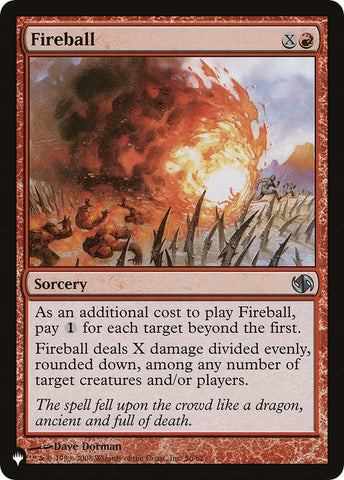 Image for Fireball (DD2) (56) [The List Reprints]