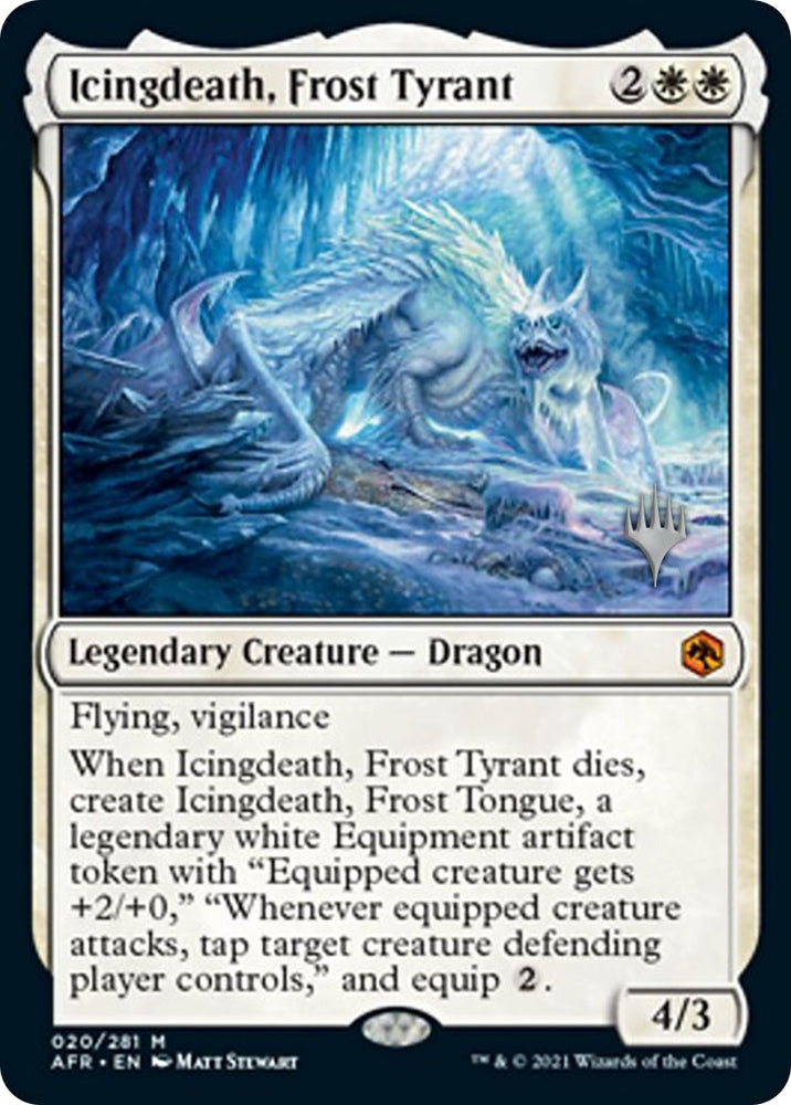 Image for Icingdeath, Frost Tyrant (20) [Promo Pack: Adventures in the Forgotten Realms]