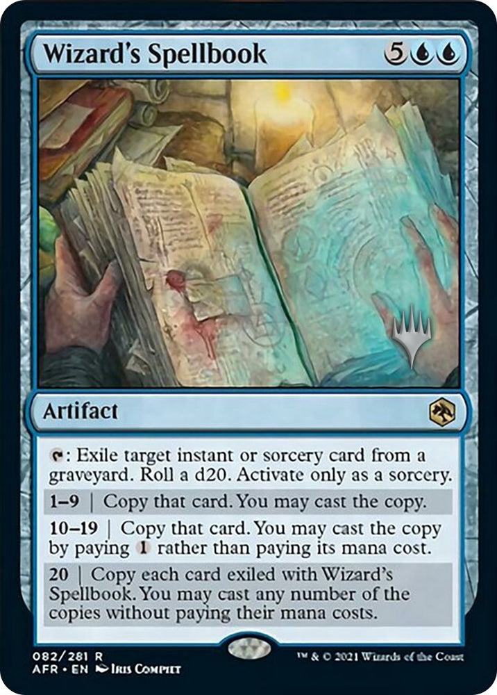 Image for Wizard's Spellbook (82) [Promo Pack: Adventures in the Forgotten Realms]