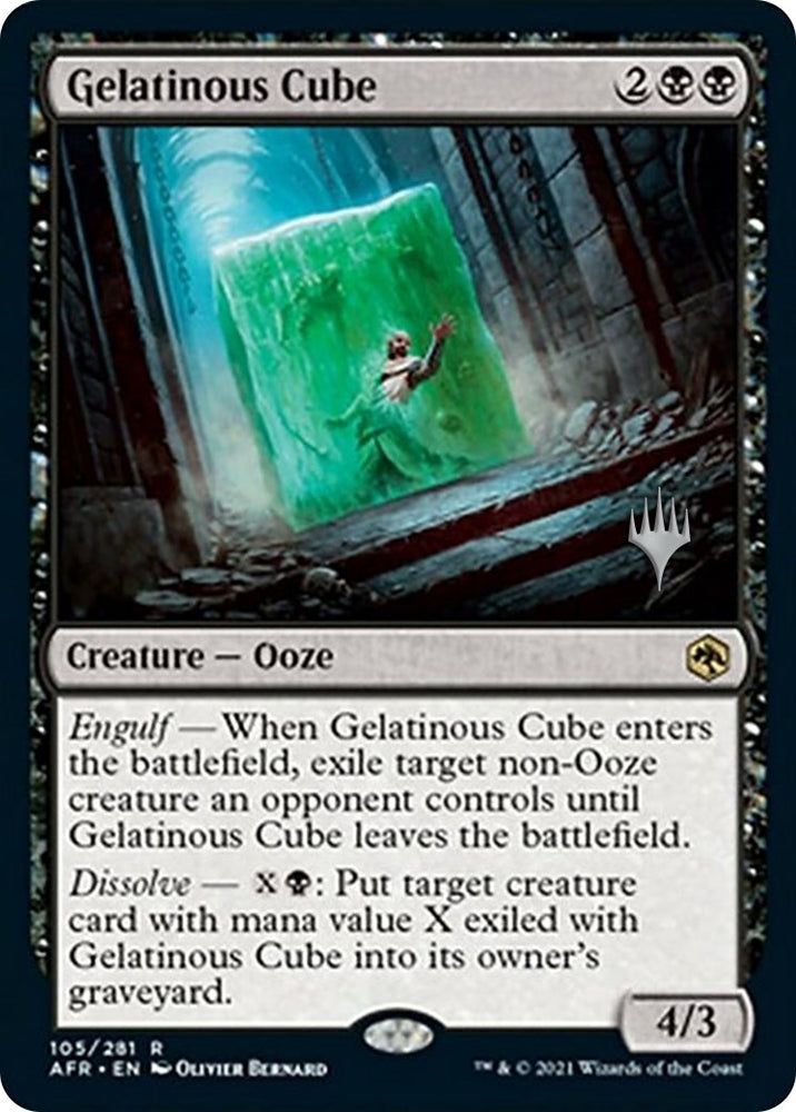 Image for Gelatinous Cube (105) [Promo Pack: Adventures in the Forgotten Realms]