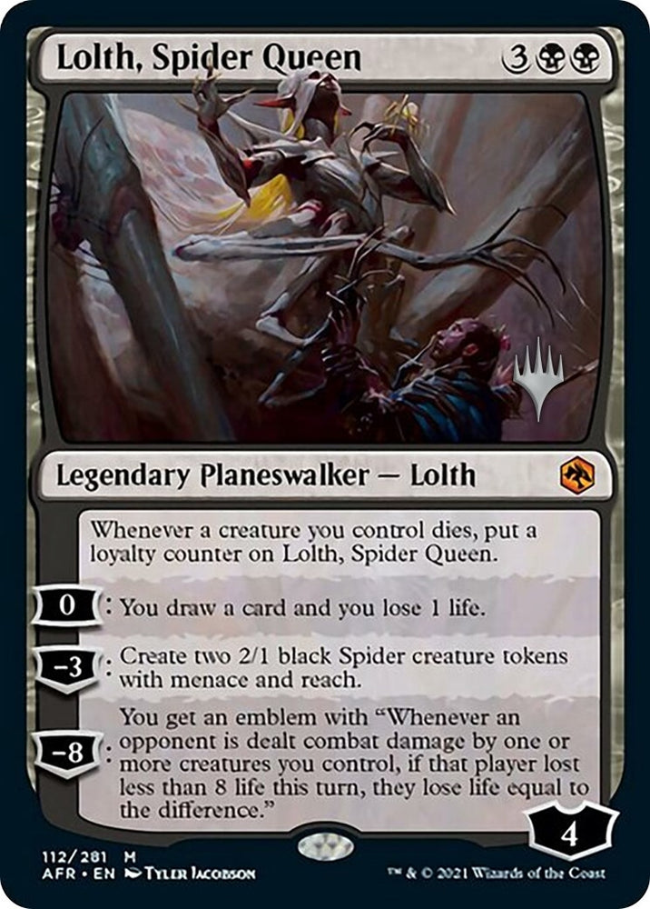 Image for Lolth, Spider Queen (112) [Promo Pack: Adventures in the Forgotten Realms]