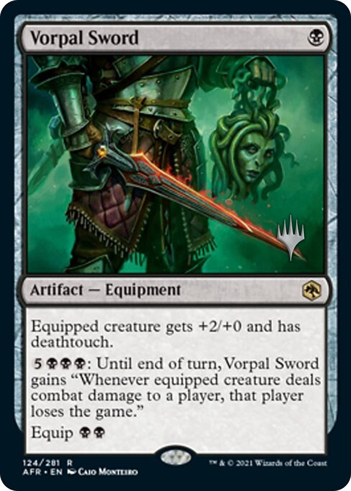 Image for Vorpal Sword (124) [Promo Pack: Adventures in the Forgotten Realms]