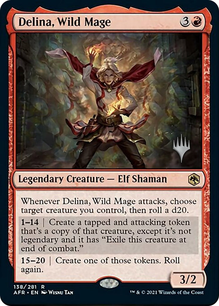 Image for Delina, Wild Mage (138) [Promo Pack: Adventures in the Forgotten Realms]