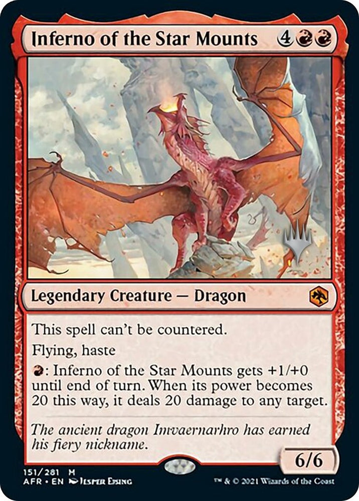 Image for Inferno of the Star Mounts (151) [Promo Pack: Adventures in the Forgotten Realms]
