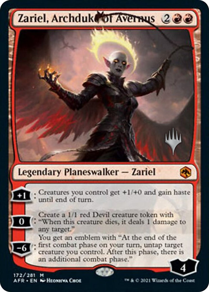 Image for Zariel, Archduke of Avernus (172) [Promo Pack: Adventures in the Forgotten Realms]