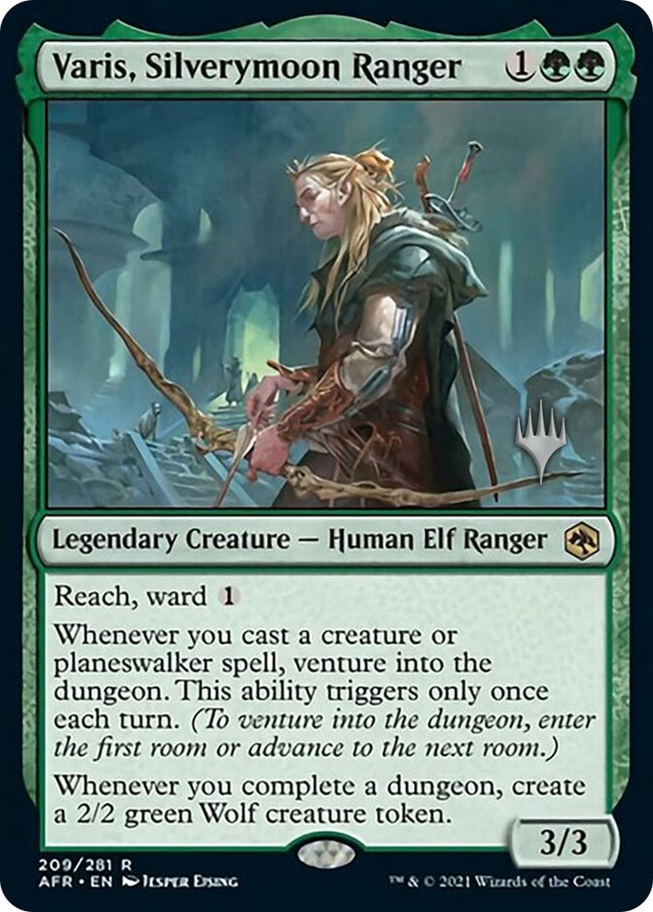 Image for Varis, Silverymoon Ranger (209) [Promo Pack: Adventures in the Forgotten Realms]
