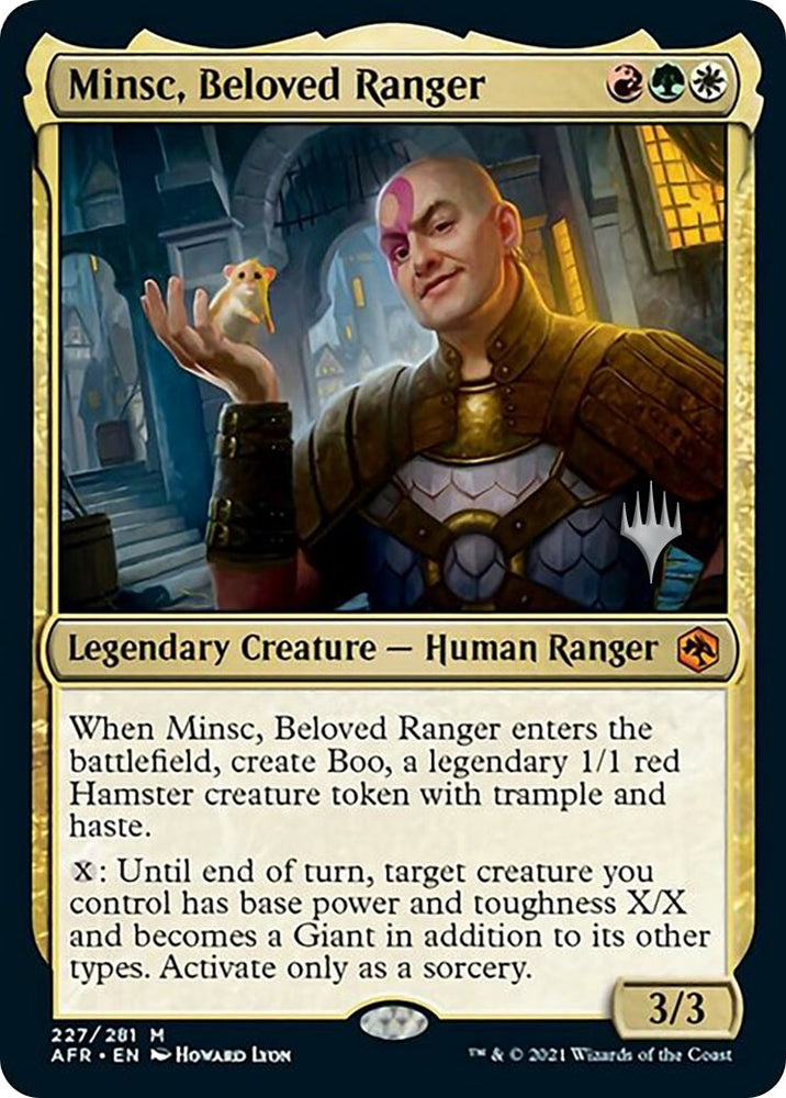 Image for Minsc, Beloved Ranger (227) [Promo Pack: Adventures in the Forgotten Realms]