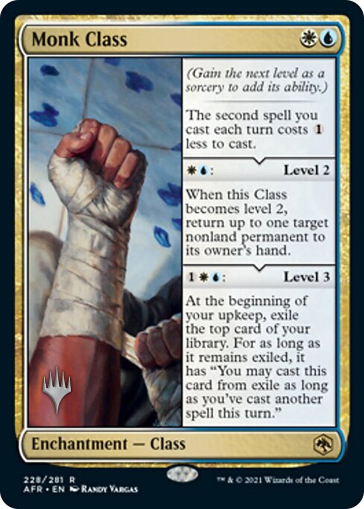 Image for Monk Class (228) [Promo Pack: Adventures in the Forgotten Realms]