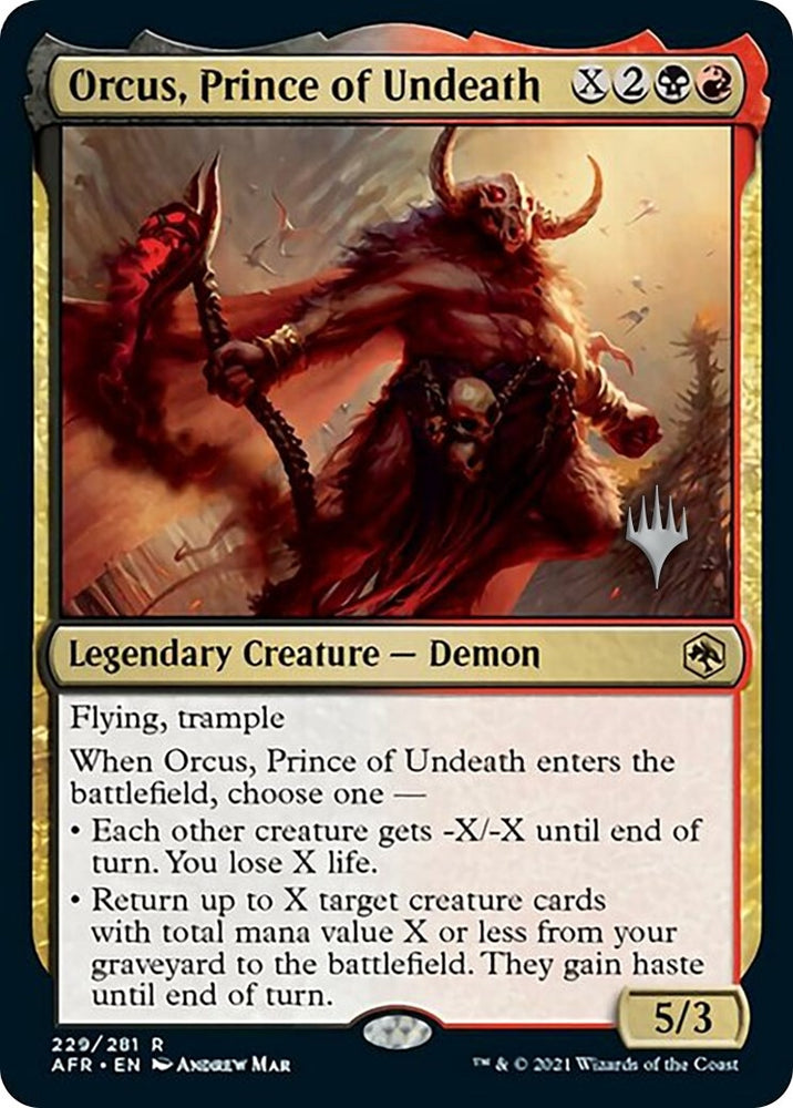 Image for Orcus, Prince of Undeath (229) [Promo Pack: Adventures in the Forgotten Realms]