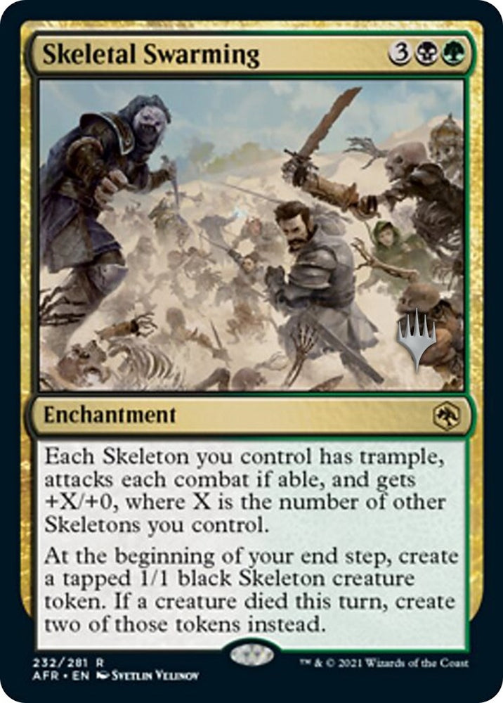 Image for Skeletal Swarming (232) [Promo Pack: Adventures in the Forgotten Realms]
