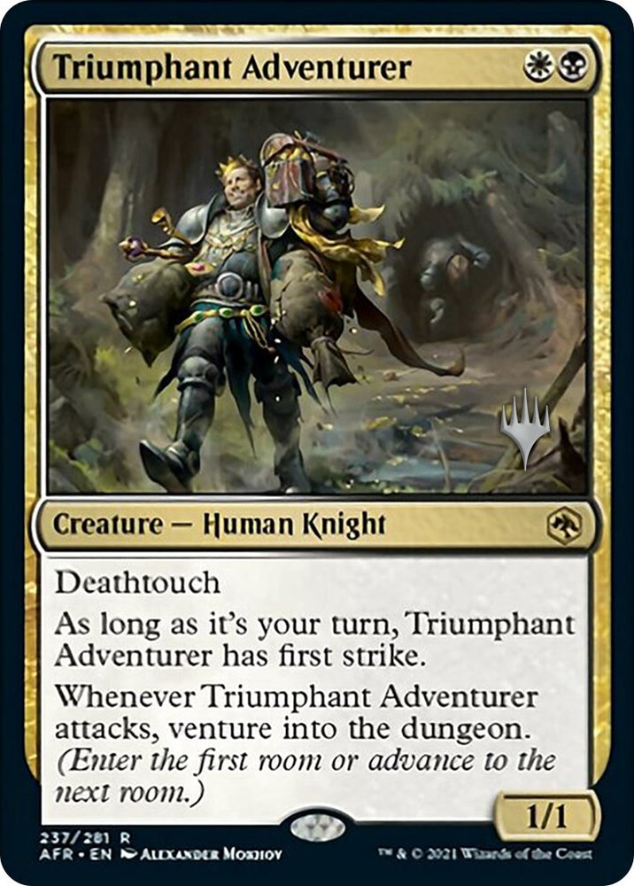 Image for Triumphant Adventurer (237) [Promo Pack: Adventures in the Forgotten Realms]