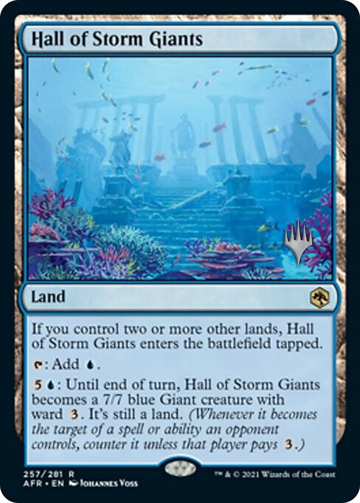 Image for Hall of Storm Giants (257) [Promo Pack: Adventures in the Forgotten Realms]