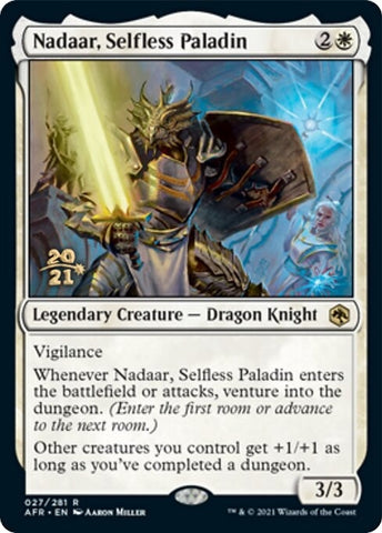 Image for Nadaar, Selfless Paladin (27) [Prerelease Cards]