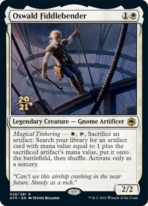 Image for Oswald Fiddlebender (28) [Prerelease Cards]
