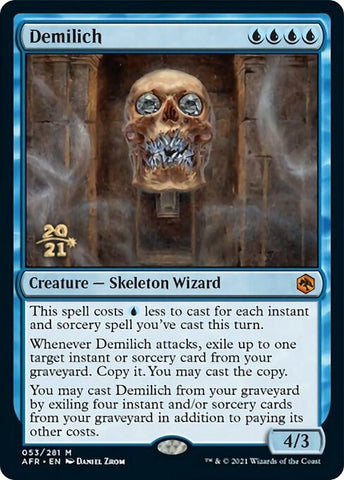 Image for Demilich (53) [Prerelease Cards]