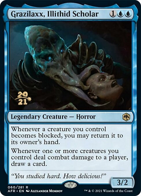 Image for Grazilaxx, Illithid Scholar (60) [Prerelease Cards]