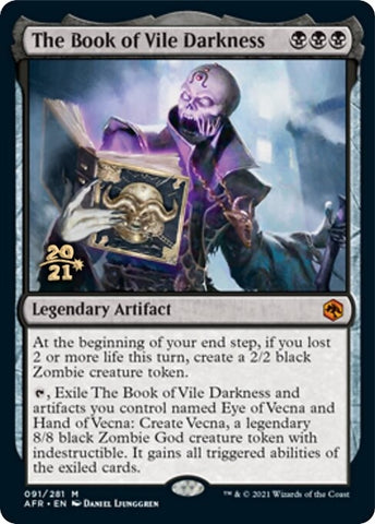 Image for The Book of Vile Darkness (91) [Prerelease Cards]
