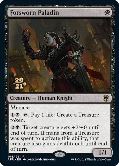 Image for Forsworn Paladin (104) [Prerelease Cards]