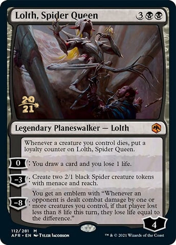 Image for Lolth, Spider Queen (112) [Prerelease Cards]
