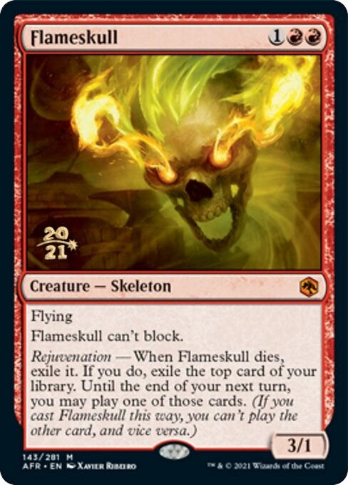 Image for Flameskull (143) [Prerelease Cards]