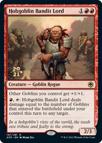 Image for Hobgoblin Bandit Lord (147) [Prerelease Cards]