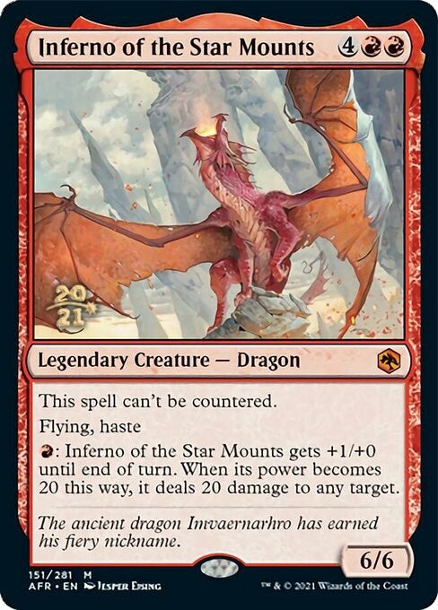 Image for Inferno of the Star Mounts (151) [Prerelease Cards]