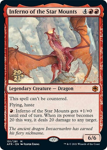 Image for Inferno of the Star Mounts (151) [Prerelease Cards]