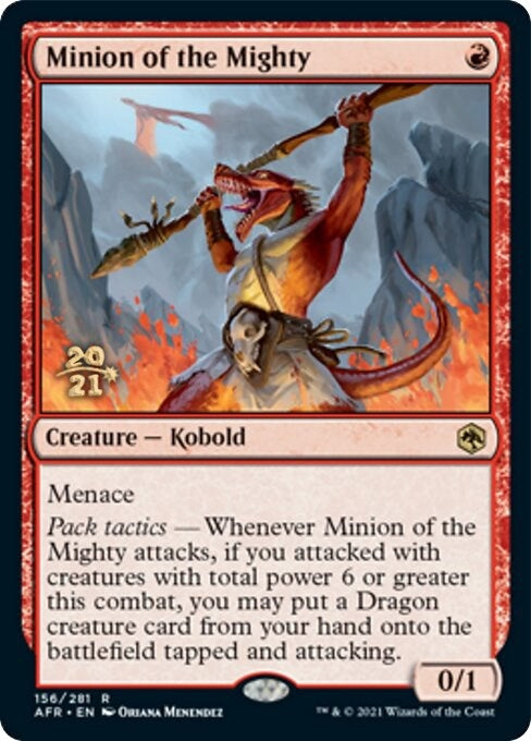 Image for Minion of the Mighty (156) [Prerelease Cards]