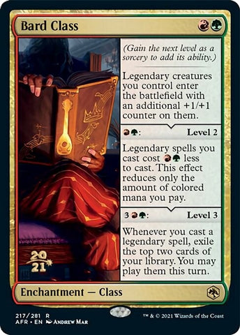 Image for Bard Class (217) [Prerelease Cards]