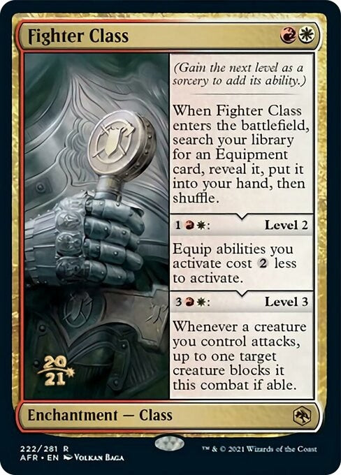 Image for Fighter Class (222) [Prerelease Cards]