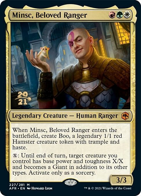 Image for Minsc, Beloved Ranger (227) [Prerelease Cards]