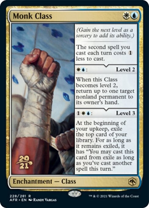 Image for Monk Class (228) [Prerelease Cards]