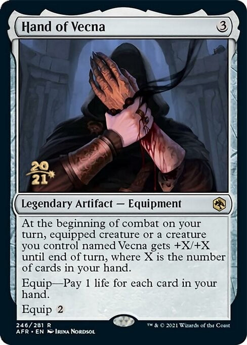 Image for Hand of Vecna (246) [Prerelease Cards]