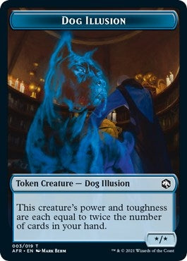 Image for Dog Illusion // Boo Double-sided Token (0) (AFR)