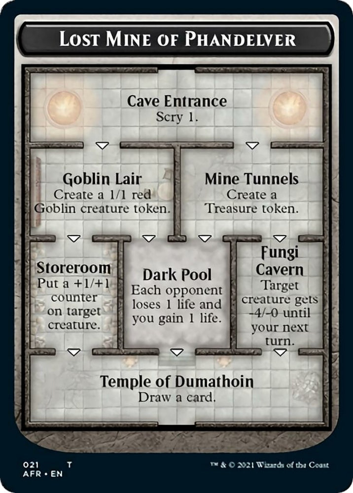 Image for Lost Mine of Phandelver Token (AFR) (21) [Oversize Cards]
