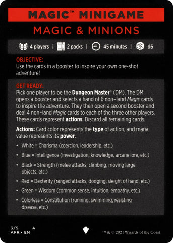 Image for Magic Minigame: Magic & Minions (3) (AFR)