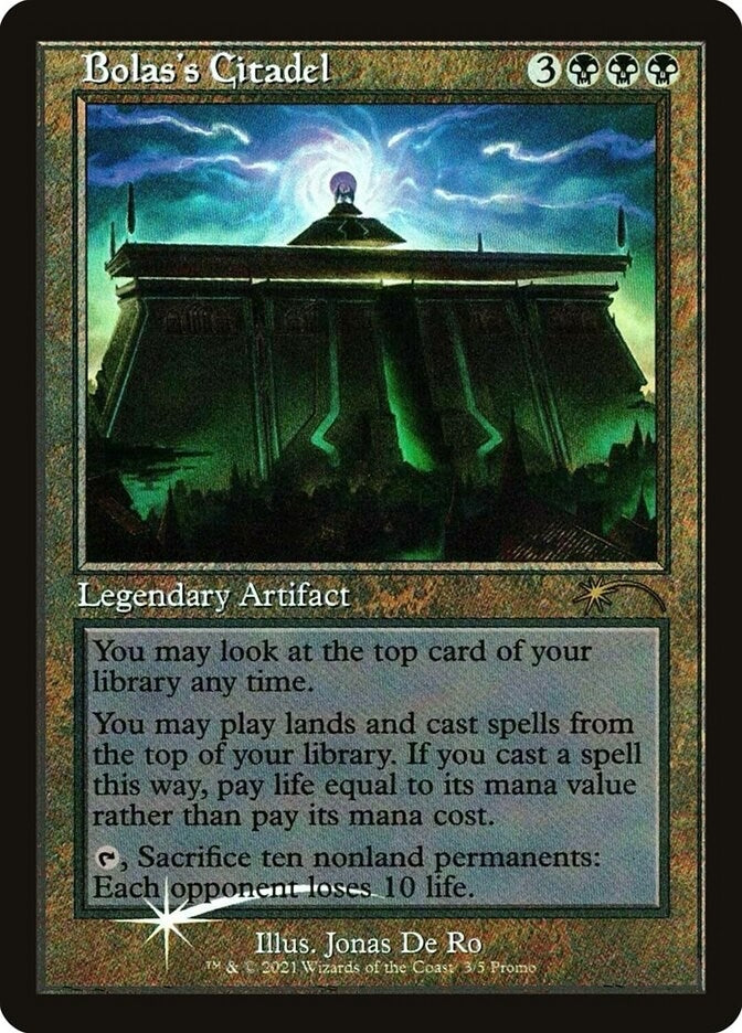Image for Bolas's Citadel (Retro Frame) (3) [WPN & Gateway Promos]