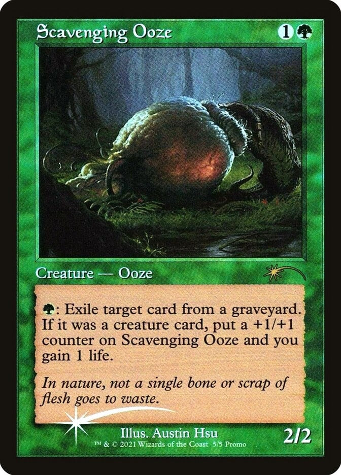 Image for Scavenging Ooze (Retro Frame) (5) - Magic: The Gathering