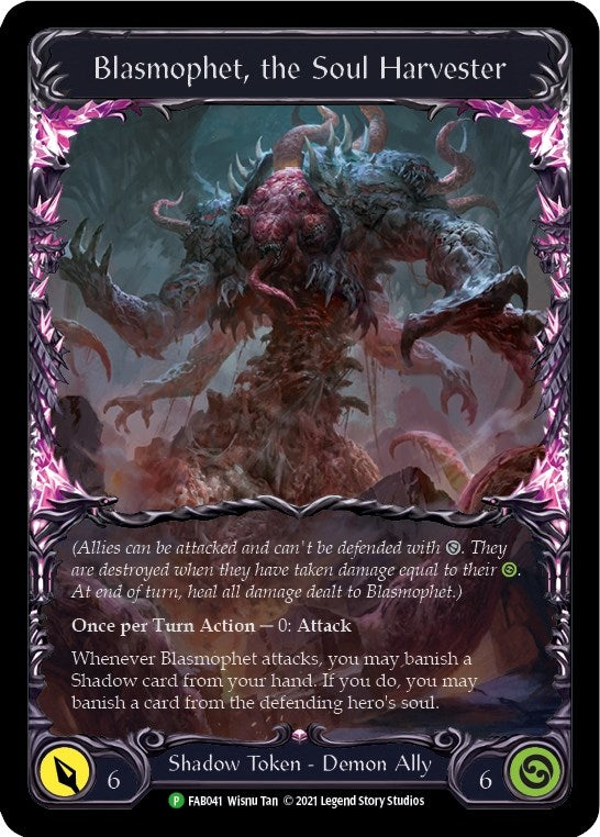 Image for Blasmophet, the Soul Harvester - FAB041 (FAB041) (Flesh and Blood: Promo Cards) - Flesh and Blood TCG