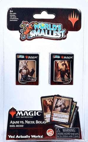 Image for Duel Decks: Ajani vs. Nicol Bolas - World's Smallest [Unique and Miscellaneous Promos]