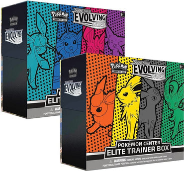 Image for Evolving Skies Pokemon Center Elite Trainer Box [Set of 2] (Exclusive) [SWSH07: Evolving Skies]
