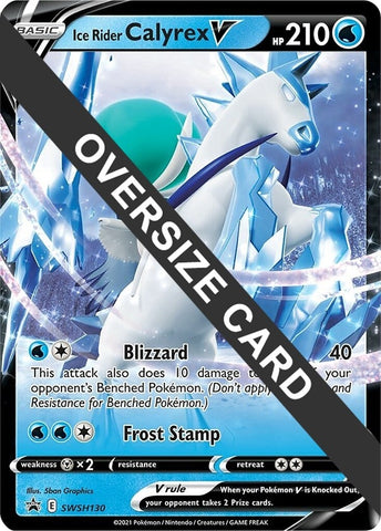Image for Ice Rider Calyrex V (SWSH130) [Jumbo Cards]