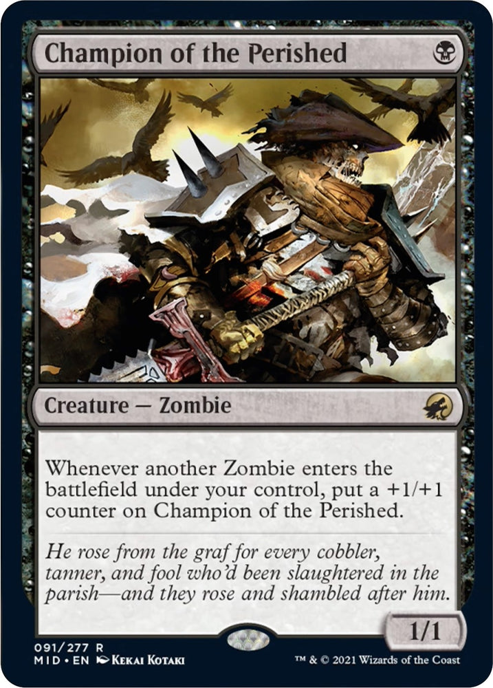 Image for Champion of the Perished (91) [Innistrad: Midnight Hunt]