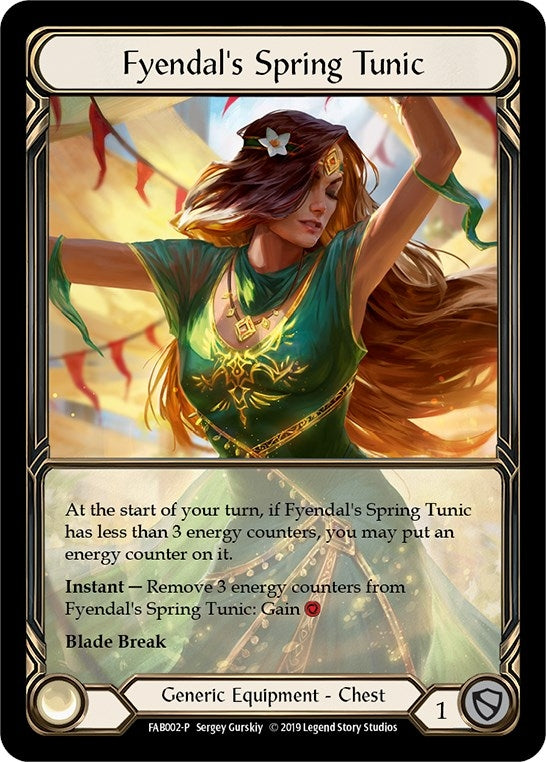 Image for Fyendal's Spring Tunic (Rainbow) - FAB002 (FAB002) (Flesh and Blood: Promo Cards) - Flesh and Blood TCG