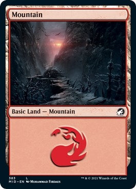 Image for Mountain (383) (383) [Innistrad: Midnight Hunt]