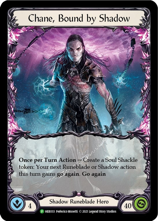 Image for Chane, Bound by Shadow - HER033 (HER033) (Flesh and Blood: Promo Cards) - Flesh and Blood TCG