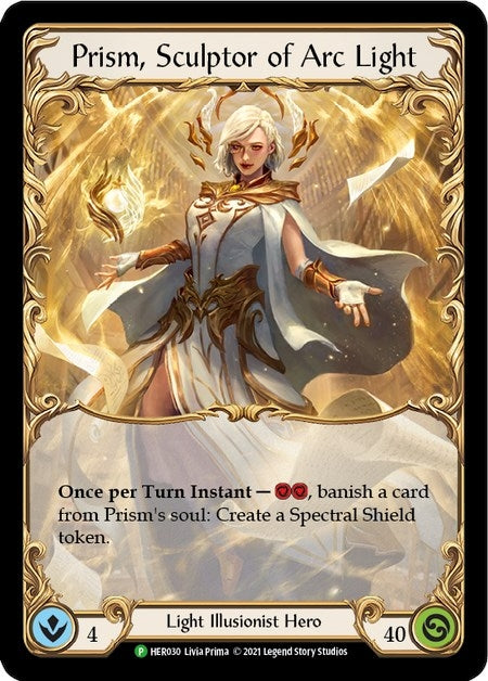 Image for Prism, Sculptor of Arc Light - HER030 (HER030) (Flesh and Blood: Promo Cards) - Flesh and Blood TCG