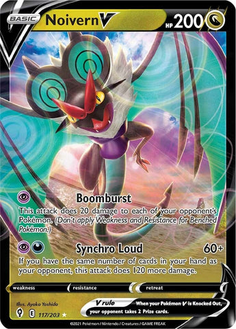 Image for Noivern V (117/203) [SWSH07: Evolving Skies]